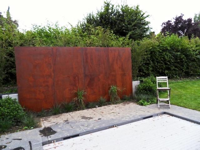 Panneaux en acier Corten