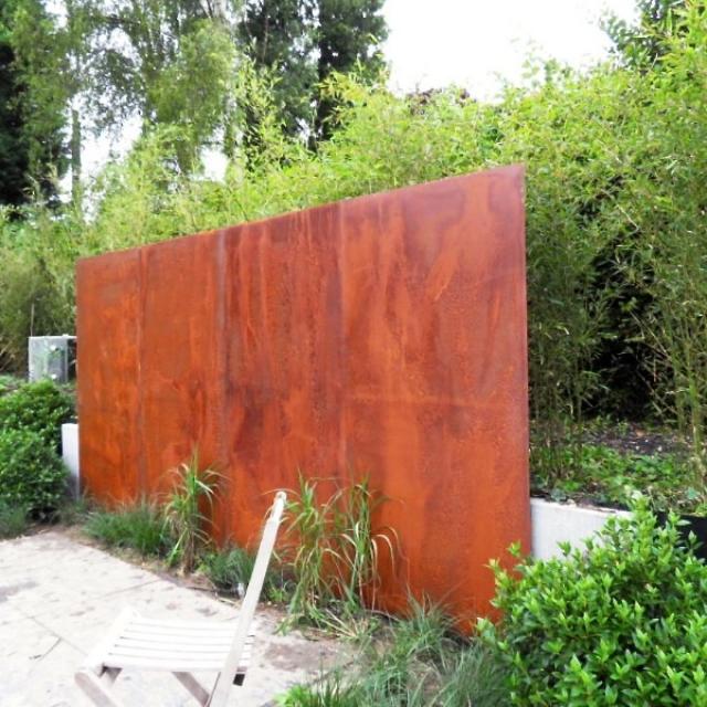 Panneaux en acier Corten